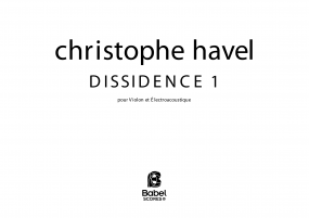 Dissidence 1